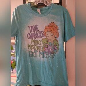 Ms. Frizzle Seafoam Green Short Sleeve Tee